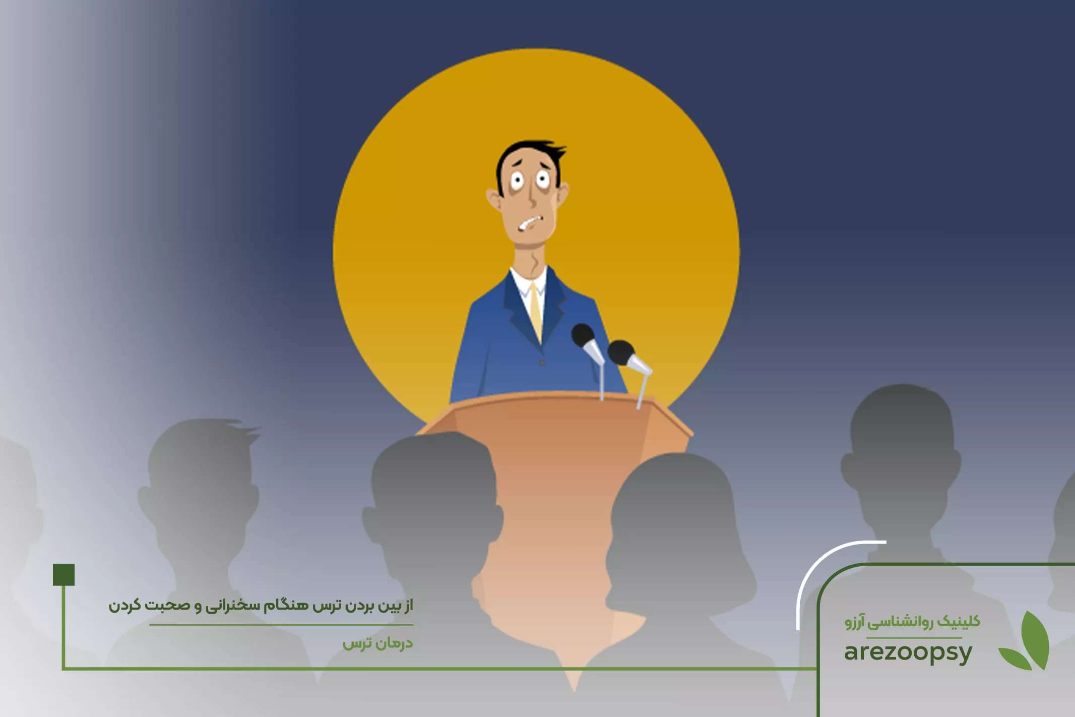 بهترین روش از بین بردن ترس از صحبت در جمع و هنگام سخنرانی
